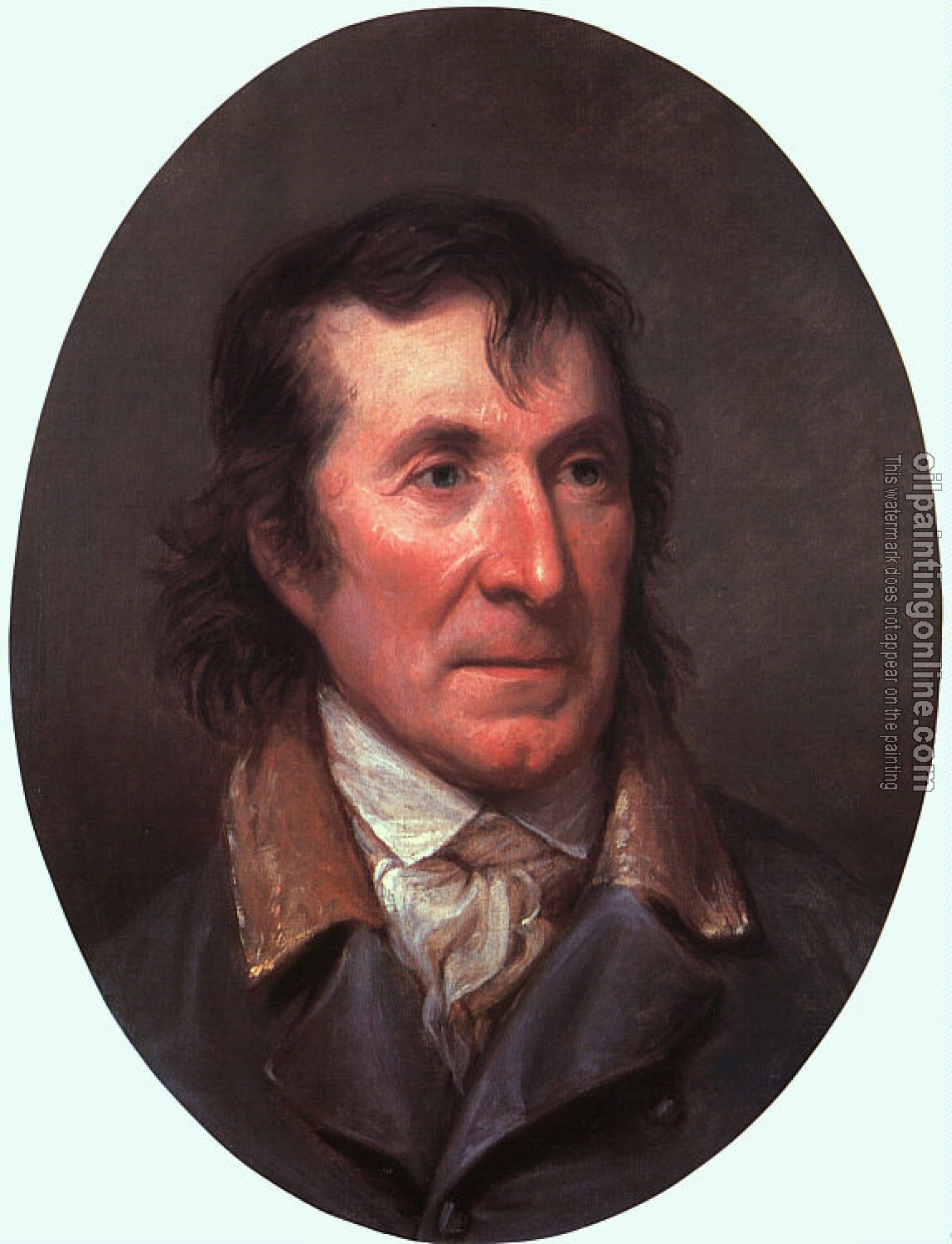 Peale, Charles Willson - Portrait of Gilbert Stuart